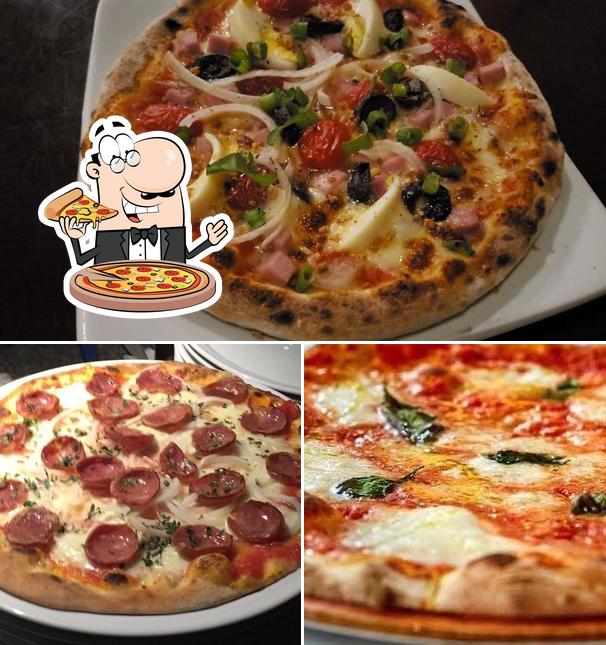 Consiga pizza no Magistrale Pizzaria