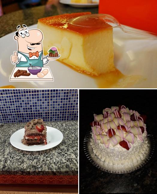 Top Esfiha oferece uma variedade de pratos doces