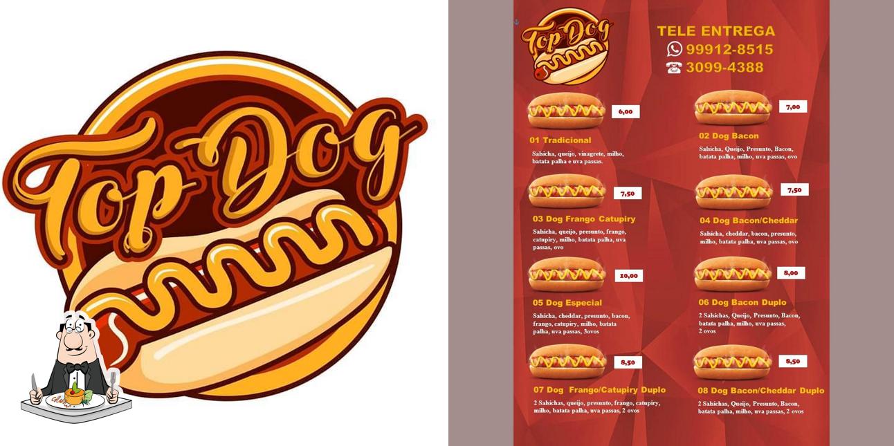 Comida em TopDog Lanches