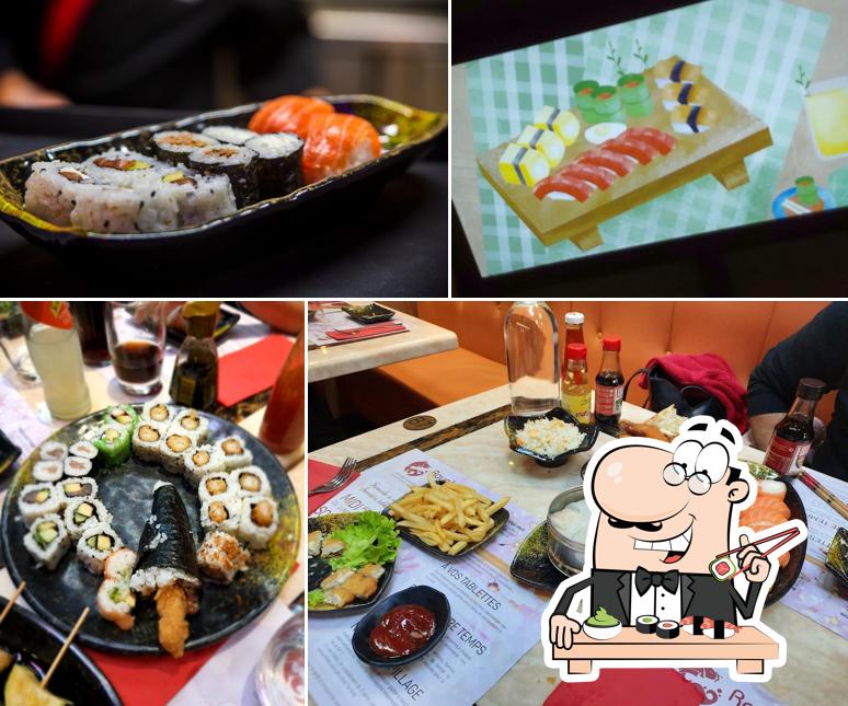 A Royal Sushi, vous pouvez prendre des sushis