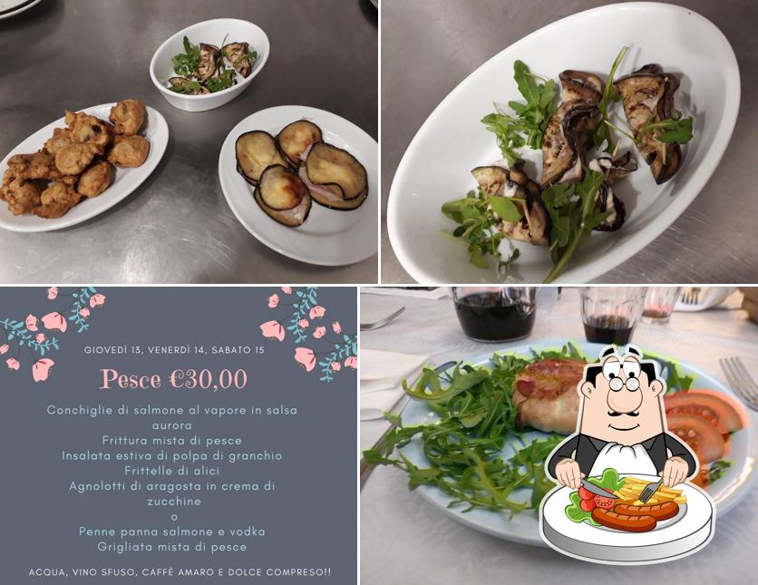 Platti al Trattoria Le Tre Nuvole Lingotto