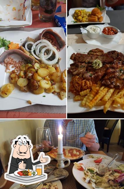 Food at Steakhaus "Bei Mario" Restaurant