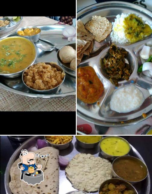 Food at Paramhans Pure Veg Hotel