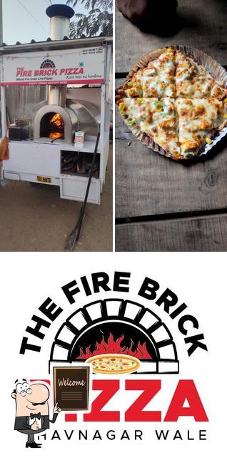 Look at the image of The Fire Brick Pizza