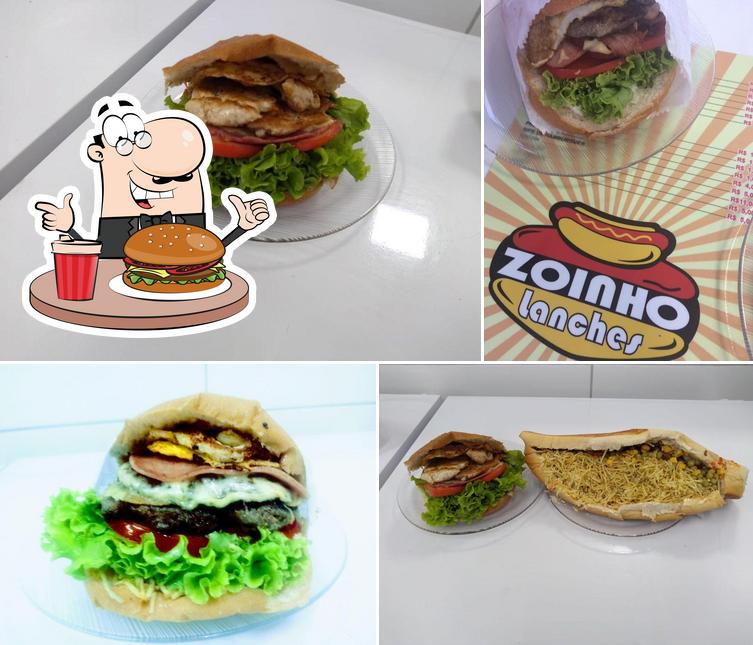 Consiga um hambúrguer no Zoinho Lanches