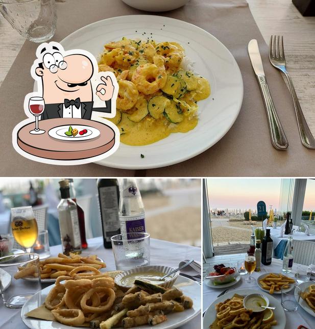 La photo de la nourriture et bière concernant Ristorante Pizzeria Sea Palace Jesolo - Vista sul Mare