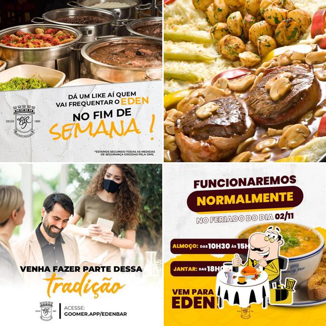 Comida em Eden Bar e Restaurante