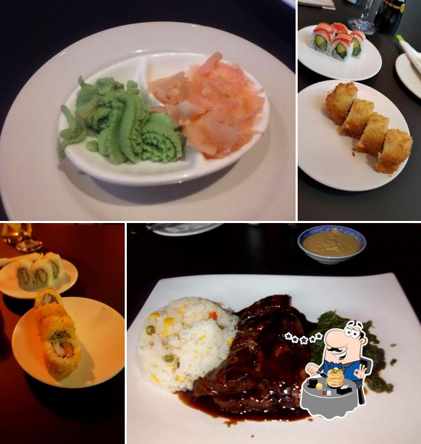 Comida en Full House Sushi Bar and Chinese Restaurant