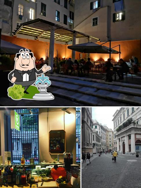 Gli esterni di Mentelocale Bar Bistrot Palazzo Rosso