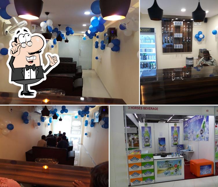 The interior of S R Enterprise (Non Alcoholic Beer Shop)