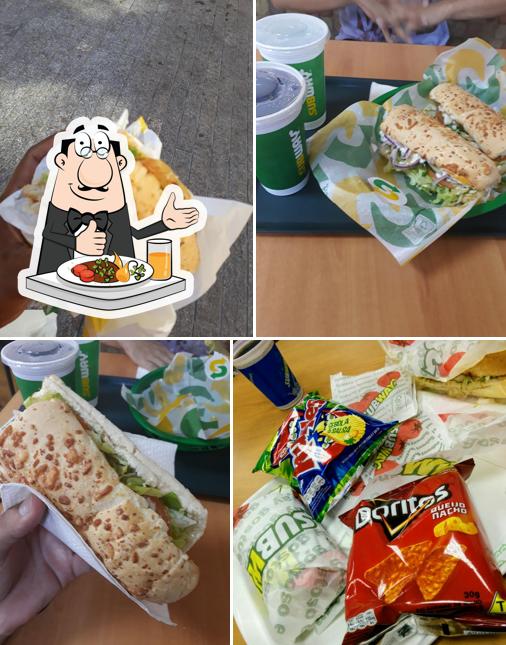 Comida em Subway