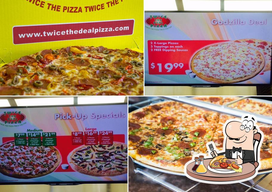 Try out various variants of pizza