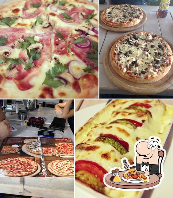 Choisissez des pizzas à Andy's Pizza