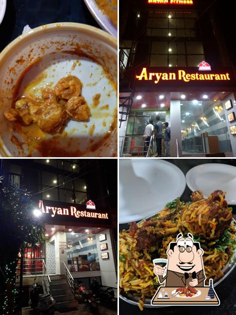 Aryan Restaurant serves meat meals