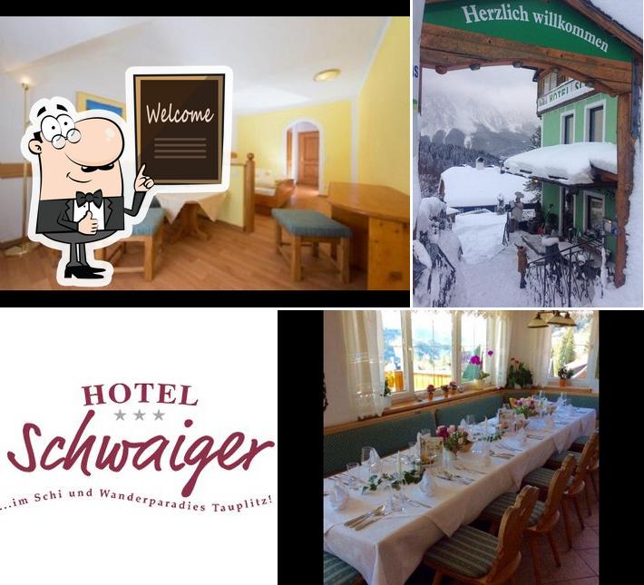 Взгляните на снимок ресторана "Appartement-Restaurant-Schwaiger"
