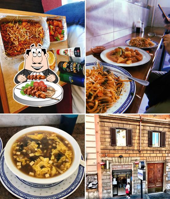 Cibo al Ristorante Cinese Piccola Hong Kong