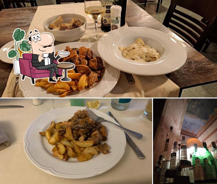 Tra le varie cose da Ristorante Moresco si possono trovare la interni e birra