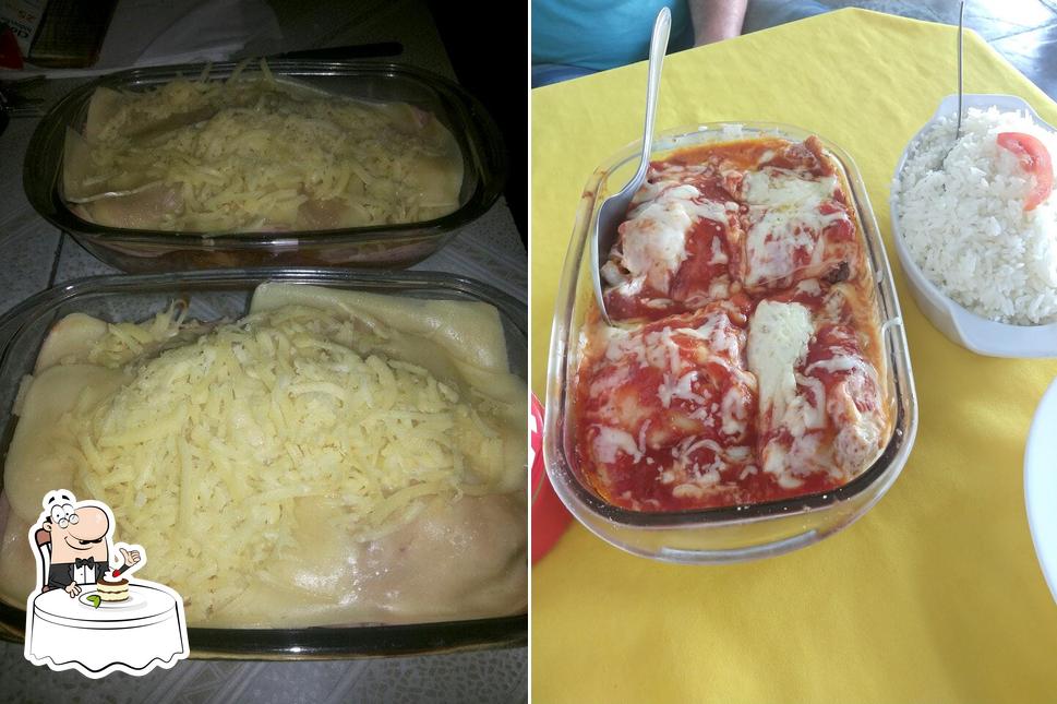 Desfrute de uma das sobremesas