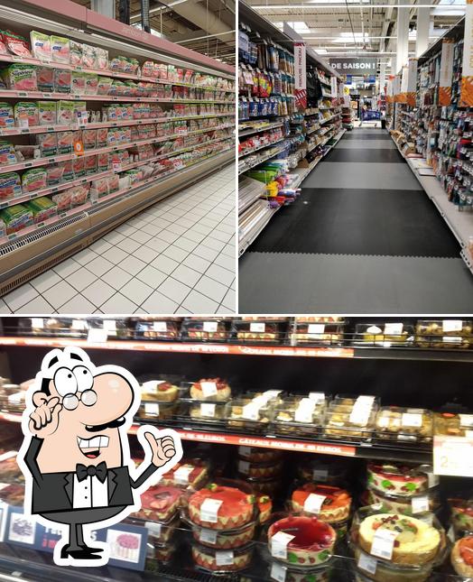 L’image de la intérieur et dessert de Carrefour Pontault-Combault’s