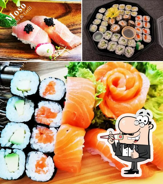 В "Moso sushi&grill" предлагают суши и роллы