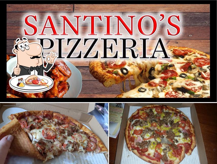 Santino's Pizzeria in Columbus Restaurant menu and reviews