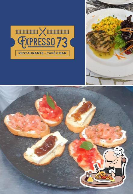 Peça pizza no Expresso 73