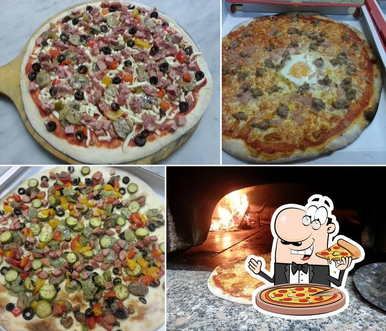 Scegli una pizza a Pizzeria Aldo