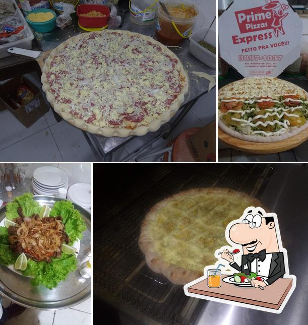 Comida em Prime Mega Pizza