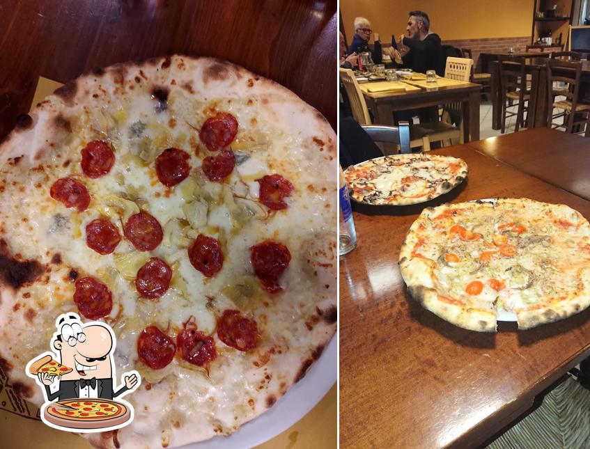 Prenditi tra le svariate varianti di pizza