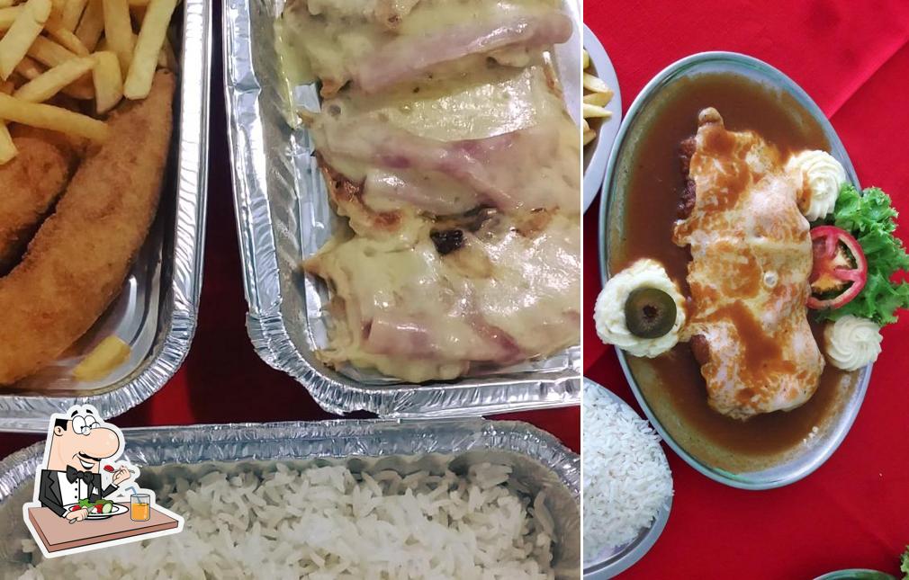 Comida em Restaurante Espetisco