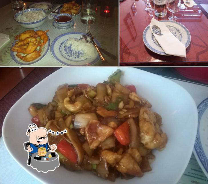 The photo of food and beer at Shanghai Chinese Restaurant