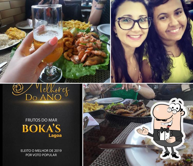 Взгляните на фотографию ресторана "Boka's Lagoa Restaurante"