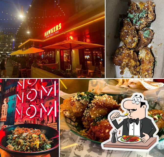 Pub y bar Hawkers Asian Street Food, Bethesda Carta del restaurante y