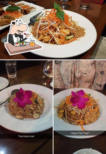 Food at Ban Chok Dee Thai Cuisine-Langley