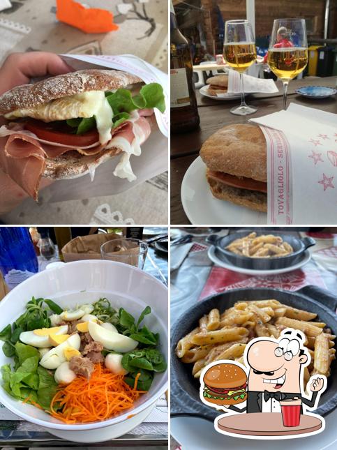 Prenez un hamburger à Chiosco da Michele