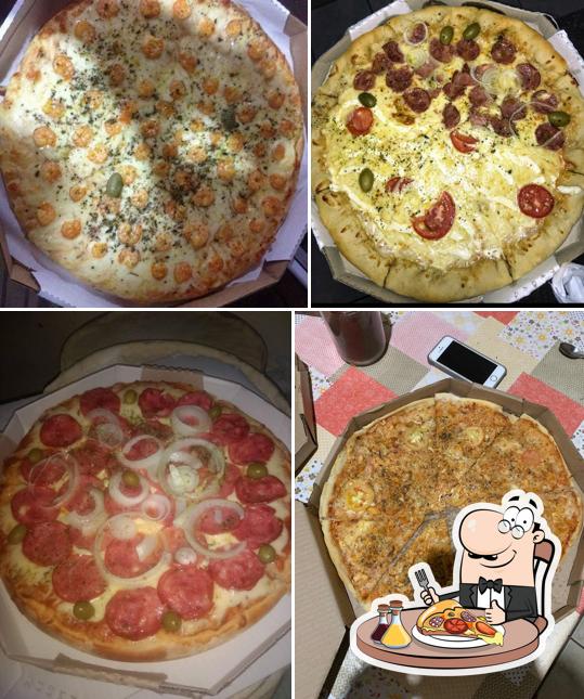 Delivery pizza em casa