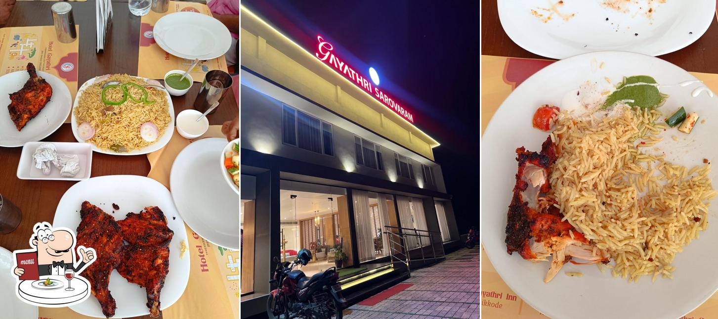 Food at GAYATHRI SAROVARAM
