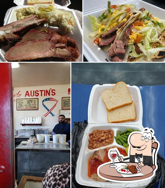 Austin's Barbeque & Catering in Eagle Lake Restaurant menu and reviews