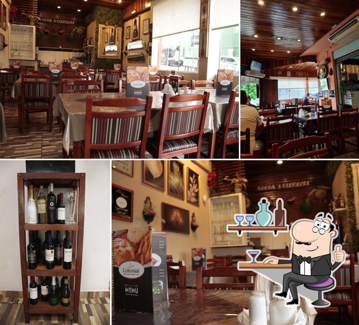 Veja imagens do interior do Colonial Massas Valinhos