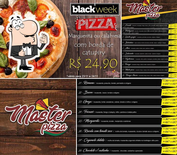 Here's a picture of Master Pizza