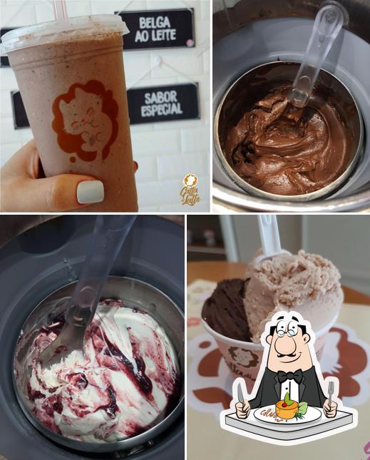 Mousse de chocolate em Gatta Di Latte Gelateria