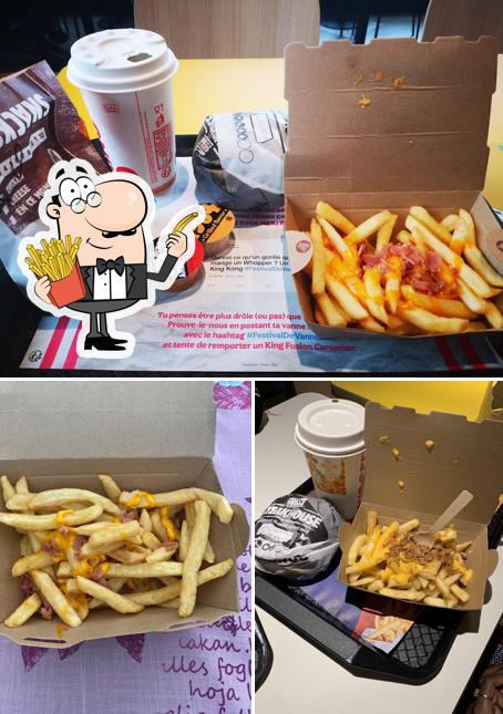 Dégustez des frites à Burger King