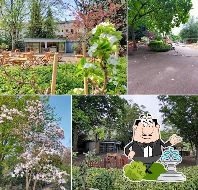 L'extérieur de Buvette Botanique