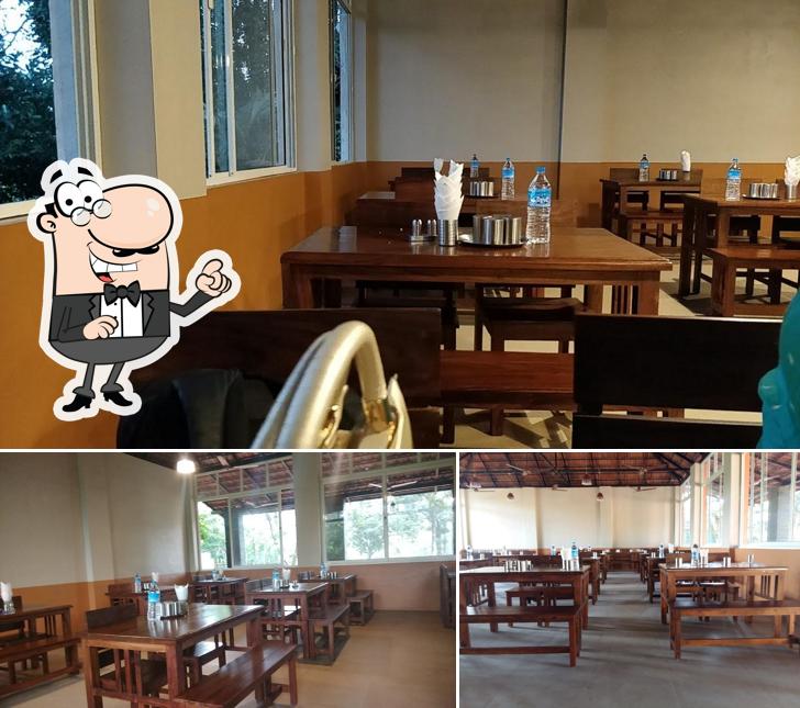 The interior of Clay Oven