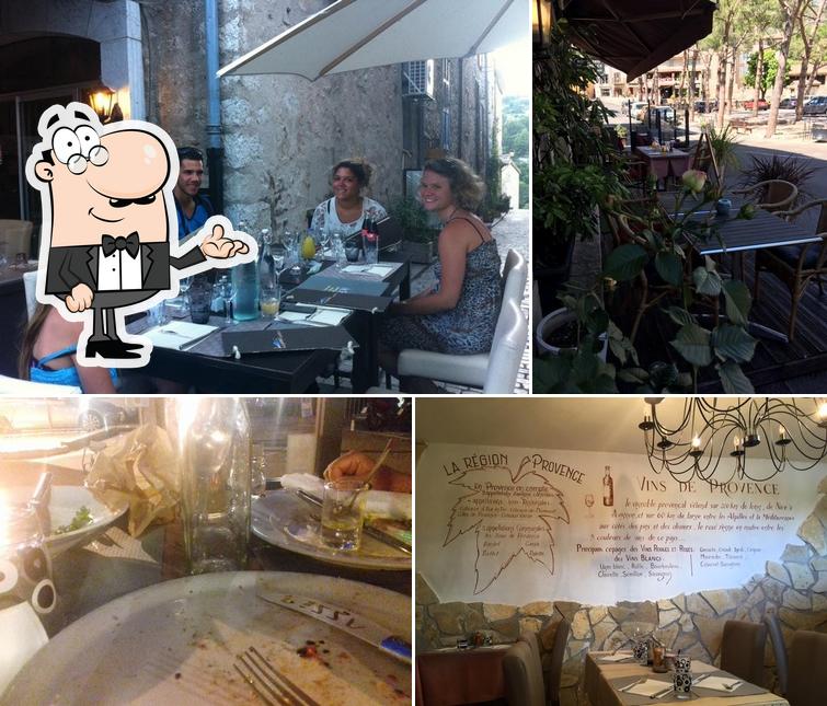 Découvrez l'intérieur de Restaurant La Grange Tourrettes sur Loup