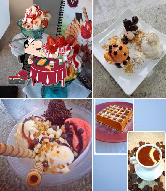 Waffles em Sorveteria Venezia 311