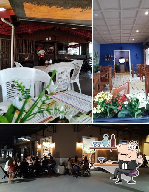 O interior do Tapiocaria Regional (Icoaraci)