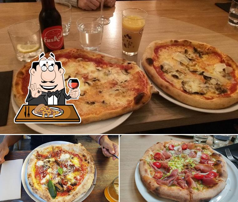 Pide diferentes modelos de pizza