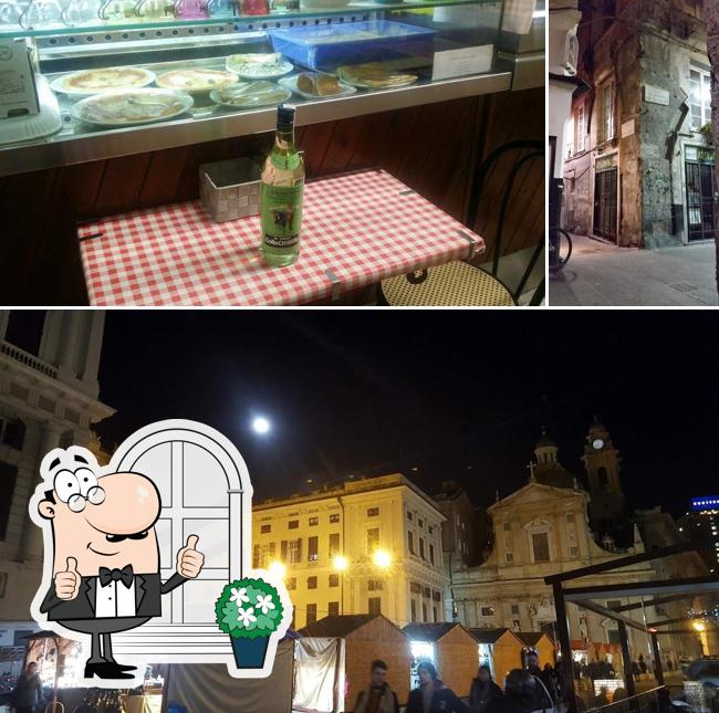 La immagine di esterno e interni da Bar degli Asinelli