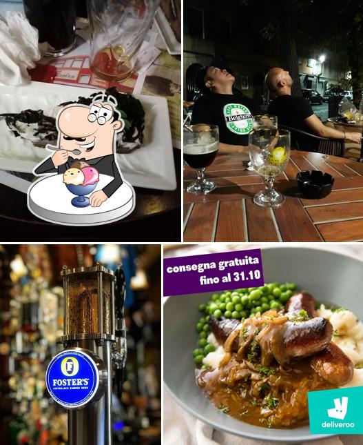 Griffin's Irish Pub offre un'ampia selezione di dolci